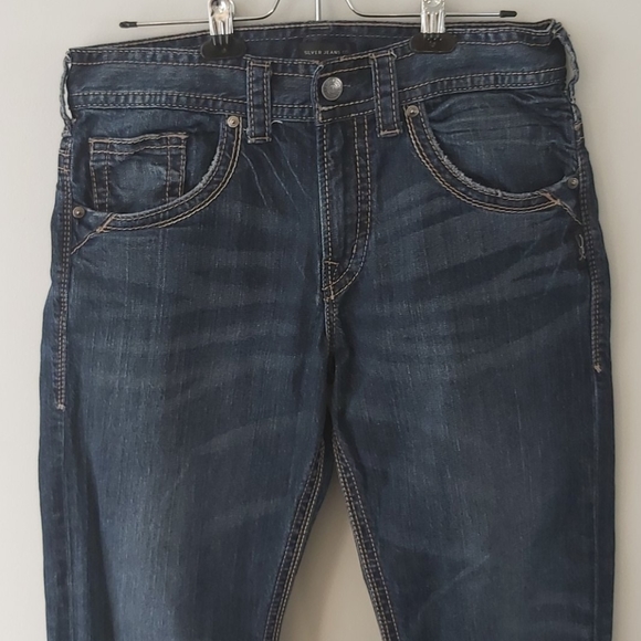 Silver Jean's Mens Size 31Wx32L - Picture 2 of 9
